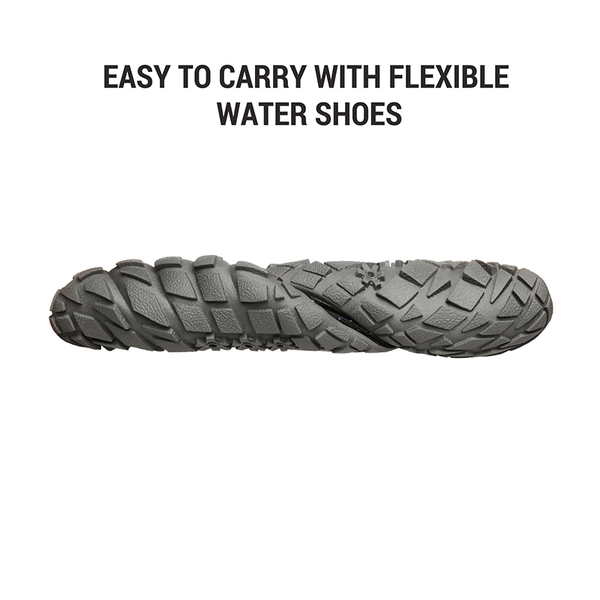 Women Water Shoes for Beach, Lake & More - BLACK GREY PURPLE - 4